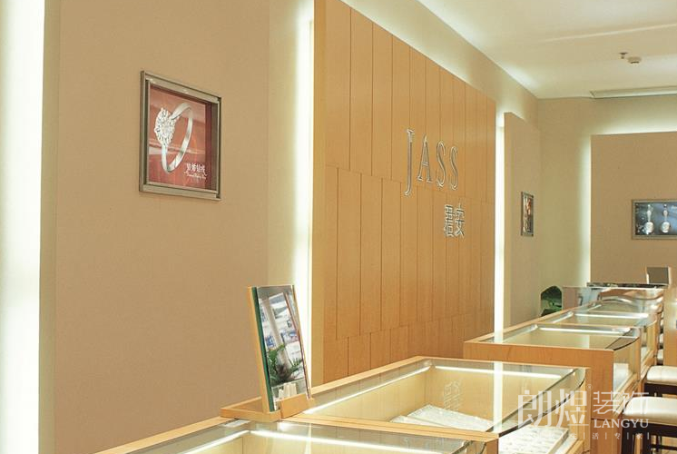成都君安珠寶店內(nèi)部細節(jié)裝修效果圖