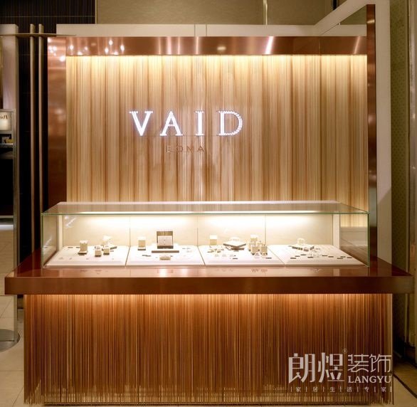 高檔珠寶店鋪櫥窗裝修設計效果圖