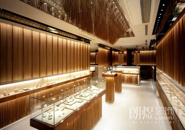 高檔珠寶店燈光設計效果圖